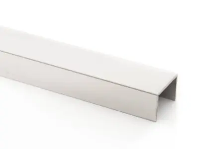 Vroma Mirror Finish Listello V Groove 2.5M Heavy Duty 304 Stainless Steel - 15mm