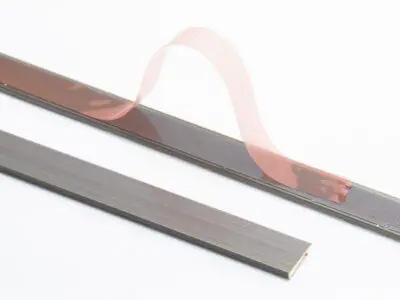 Vroma Burnished Brass 1.6mm Inlays Solid Brass 2.5 Meters