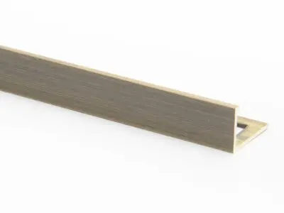 Vroma Burnished Brass L Shape 2.5M Heavy Duty Brass Tile Trims