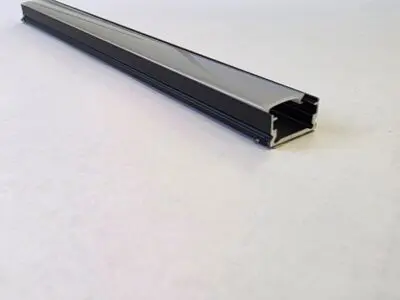 Vroma LED Profile for the DecorBoard Acoustic Panels Black 2.5 Meter