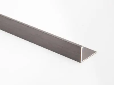 Vroma Matt Brushed Bronze Straight Edge L-Shape 2.5M Heavy Duty Aluminium Tile Trims