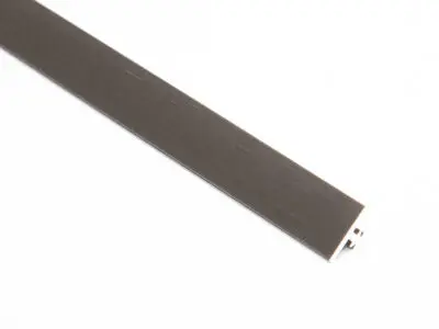 Vroma Matt Brushed Bronze T Bar Aluminium 2.5M Heavy Duty Profile