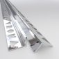 Vroma Samples - vroma-bright-chrome-straight-edge-l-shape-2-5m-premium-heavy-duty-aluminium-tile-trims