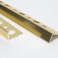Vroma Samples - vroma-polished-gold-straight-edge-l-shape-2-5m-heavy-duty-aluminium-tile-trims