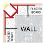 Vroma LED Plaster Board Trims 2.5 Meters - 9-5-external - 1 - 