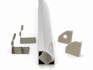 Vroma LED Corner Surface Mounted Tile Trim 2.5 Meter (023)