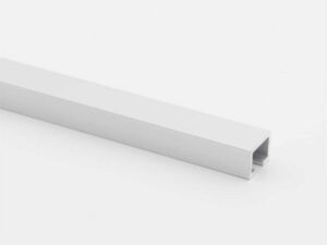 Vroma Matt Chrome Listello 2.5M Aluminium Tile Trim