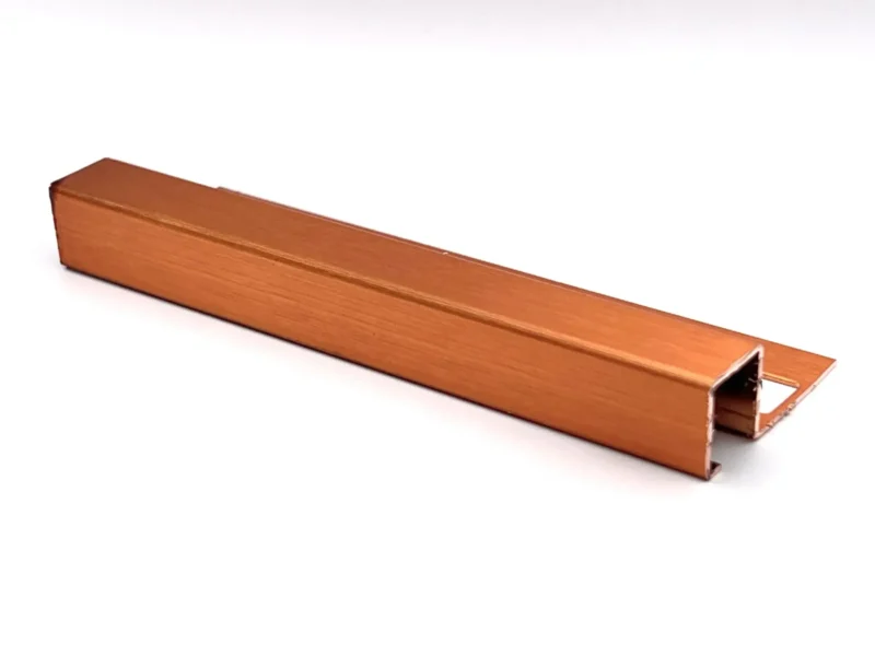 Vroma Solid Copper Brushed Finish Box Shape 2.5M Heavy Duty