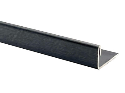 Vroma Brushed Black Nickel L Shape 2.5M Heavy Duty 304 Stainless Steel Tile Trims
