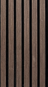 DecorBoard Acoustic Panels Smoked Teak 250mm x 2650mm x 21mm pack of 4 Boards