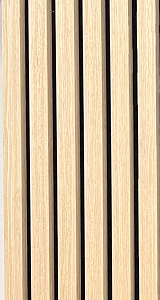 DecorBoard Acoustic Panels White Oak 250mm x 2650mm x 21mm pack of 4 Boards