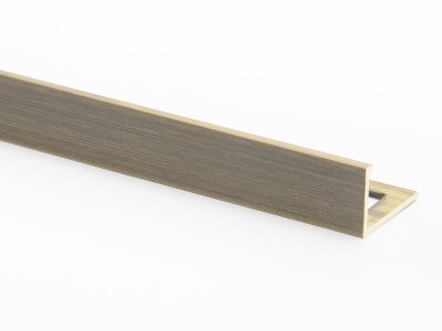 Vroma Burnished Brass L Shape 2.5M Heavy Duty Brass Tile Trims