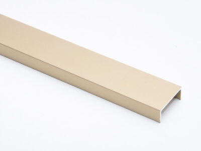 Vroma Matt Brass Listello 2.5M Aluminium Trim