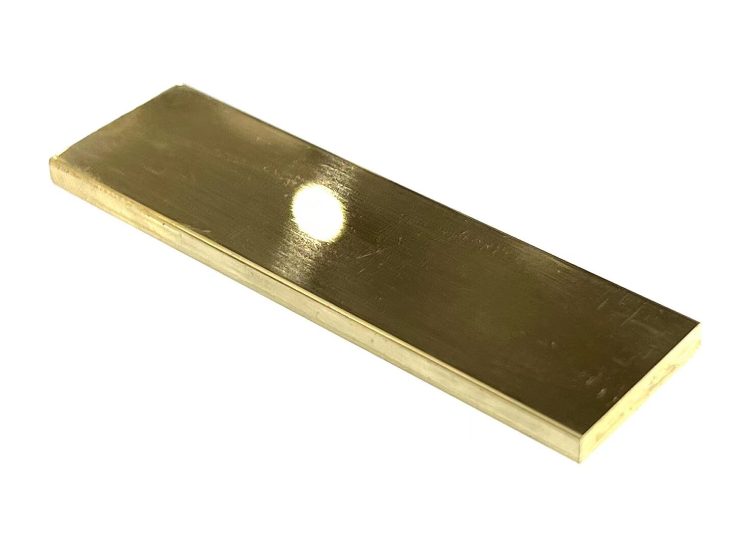 Vroma Brass Inlays Polished Finish Solid Brass 12.7×3.2mm (1/2″x3/8 ...