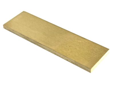 15.8 x3.2mm Solid Brass Brushed Finish Vroma Inlays (5/8"x1/8")