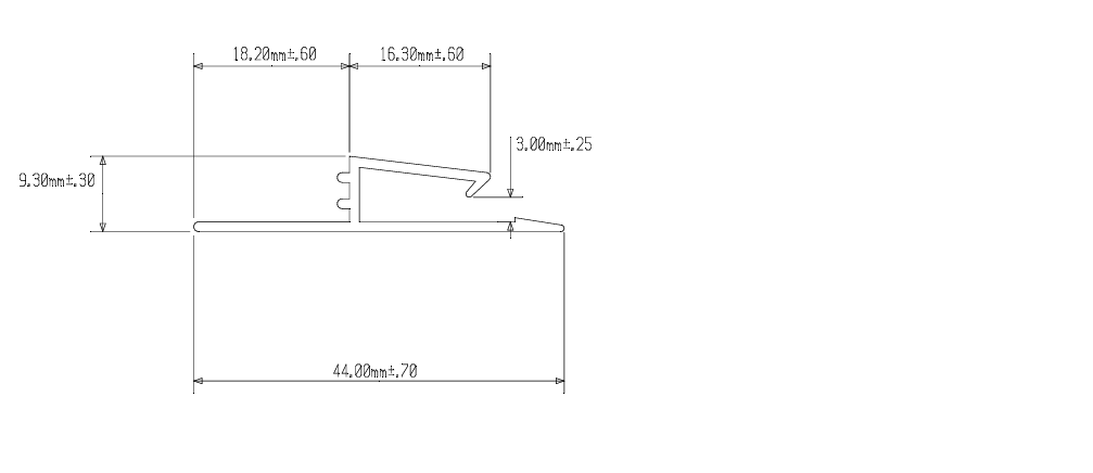Tile to Vinyl Profiles
