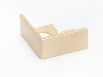 Vroma Brass L shape Edge Corner Block
