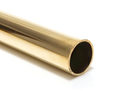 Vroma Brass Tubes Solid Brass Polished & Brushed 1.2mm Wall