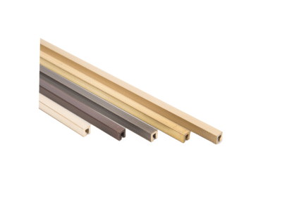 Vroma Solid Brass Inlays Trim Topper Brushed, polished, Natural, Burnished & Bronzed